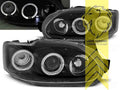 LTG Pair LED DRL Halo Headlights Ford Escort 7 VII Saloon Estate Cabrio 95+ LHD