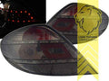 LTG LED Lightbar Rear Lights Tail Lamps Mercedes SLK R171 + FL 04-11 black LHD