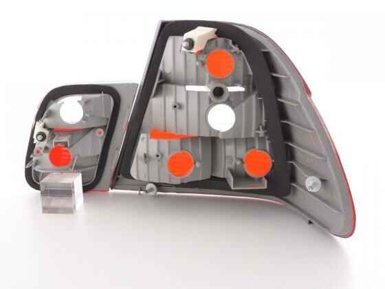 FK Pair Tail Lamps Rear Lights BMW 3er 3-series Saloon E46 01-05 Crystal LHD
