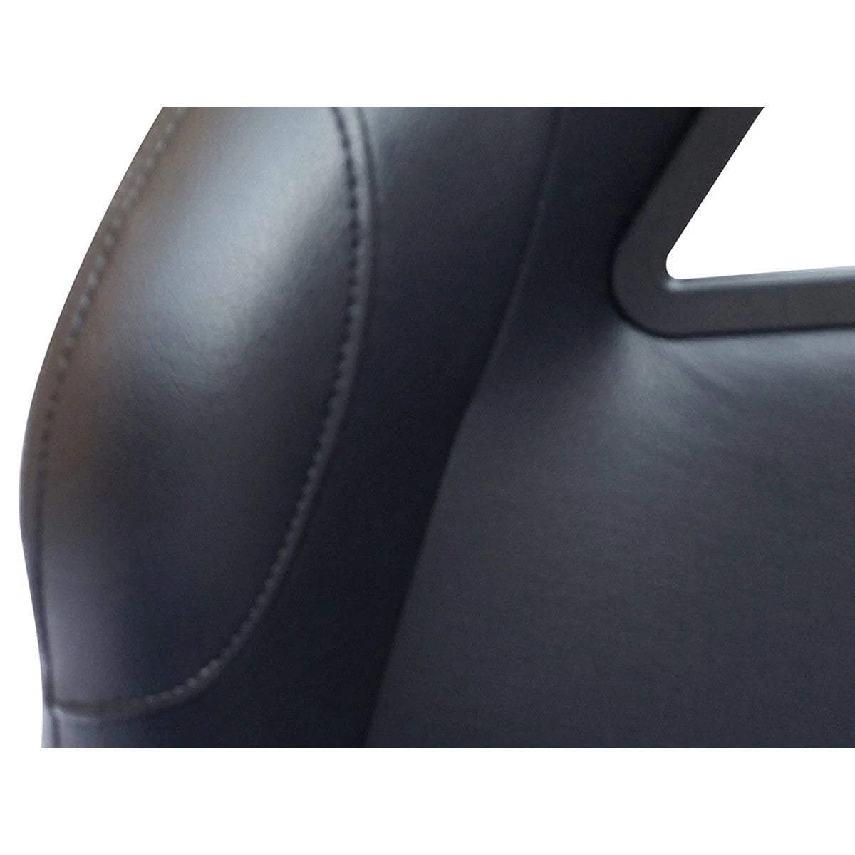 FKA LUXE Driving Game Sim Racing Simulator Frame + Folding Seat + Mat Black