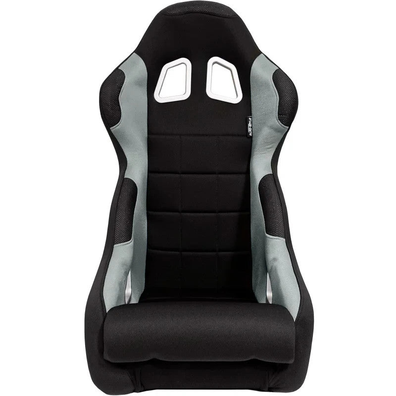 ATST x1 Fixed Back Drift Track Bucket Seat Black Grey Car Van Bus Sim + slides