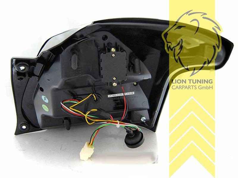 LTG Pair LED Rear Lights Lamp Tail Suzuki Swift 6 AZ V 17-23 OE LED Black LHD