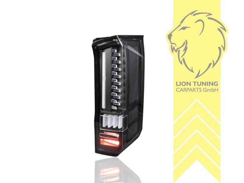 LTG Pair LED Rear Lights Lamps VW Crafter 2 Bus Van TGE SY SZ SX 16-23 black LHD