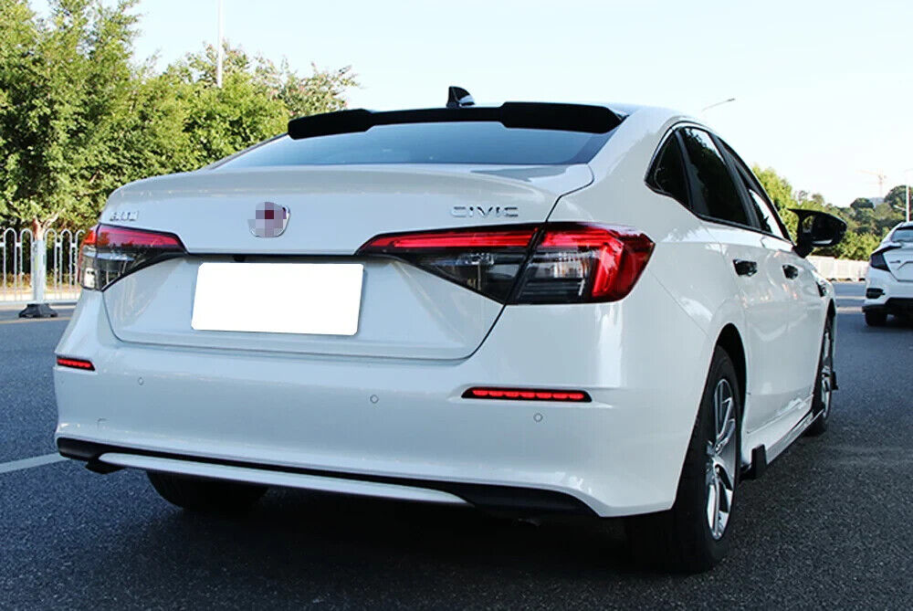Rear Tail LED Lamp Brake Fog Revers Light Smoke Bumper Reflector Honda Civic 22+