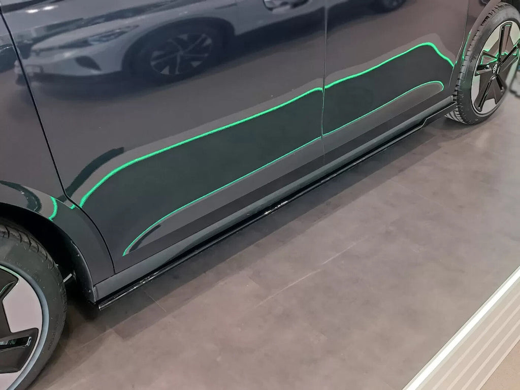 Motordrome Side Skirts Extensions VW ID Buzz 2022+ Gloss Black