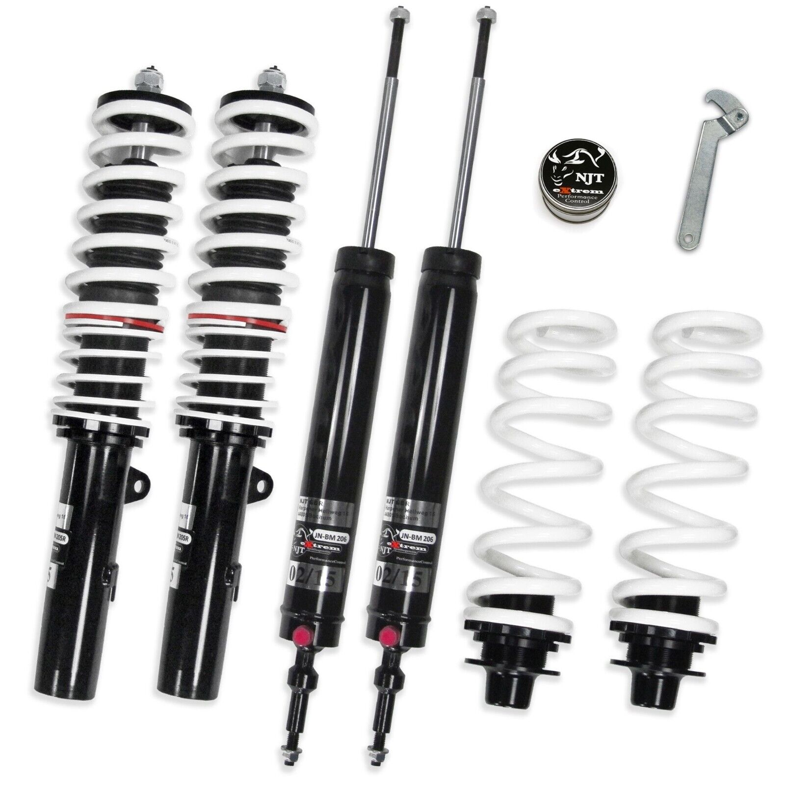 JOM Coilovers NJT eXtrem Coilover Kit BMW 3 series E90 E91 E92 E93 05-08