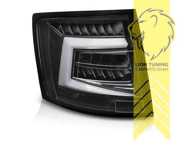 LTG LED Rear Lights Skoda Octavia 3 5E Combi 5E5 13-17 black LHD EXPORT ONLY