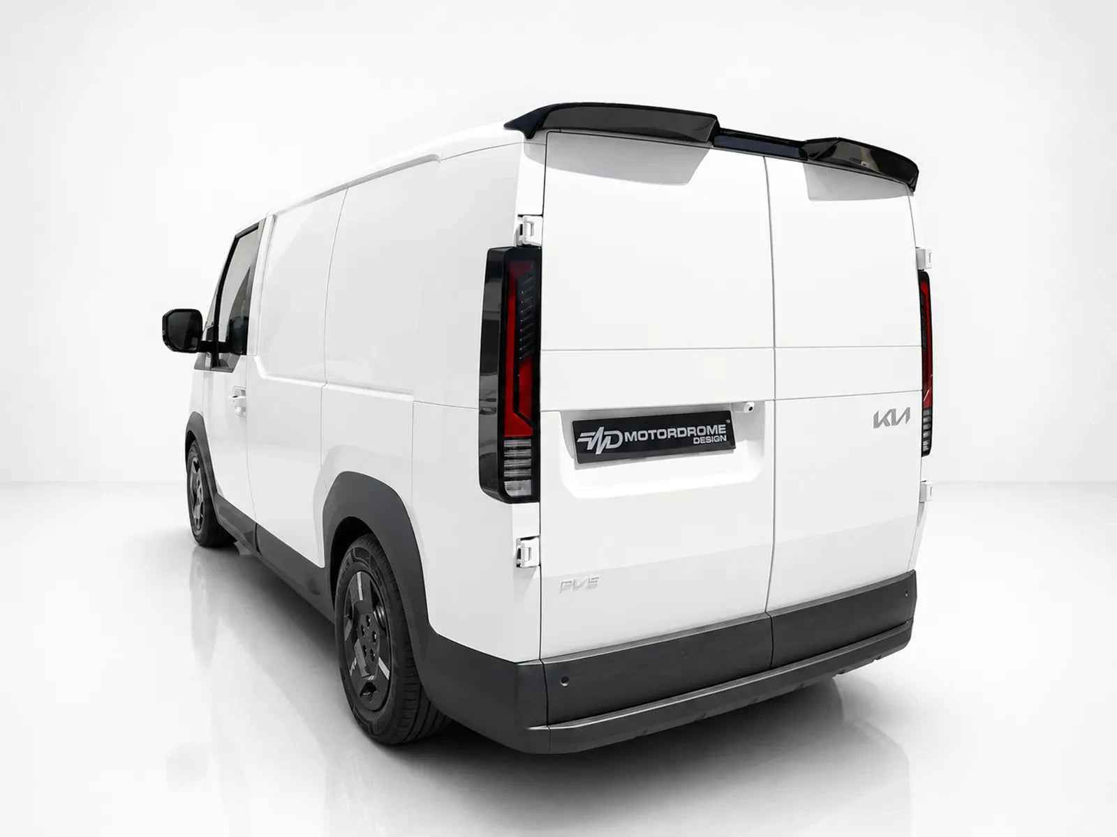 MTD Rear Wing Boot Roof Spoiler Barn Doors Kia PV5 Cargo 2025+ UNPAINTED