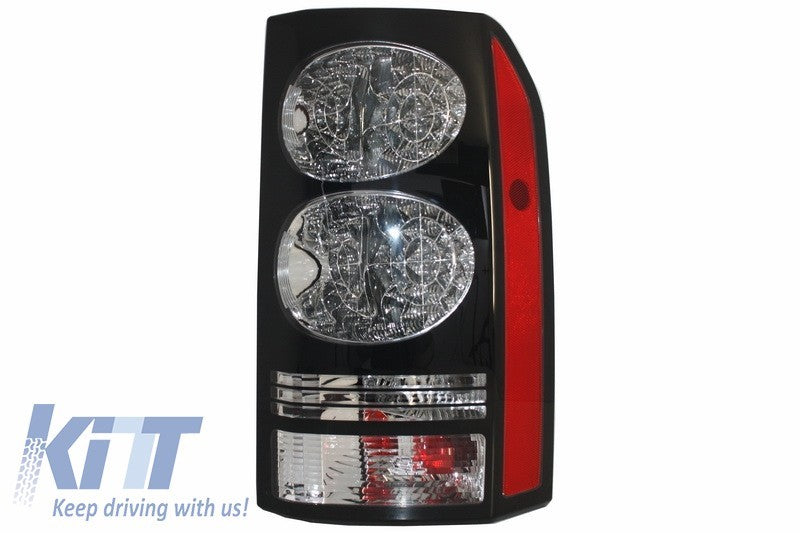 KT Pair LED Rear Lights Land Rover Discovery 3 & IV 4 04-16 Black Conv Facelift