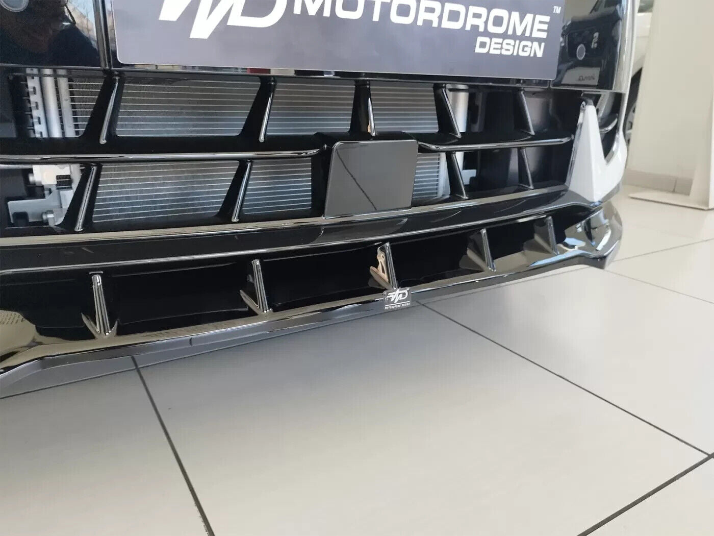 Motordrome Design Front Splitter V.1 Cupra Formentor Mk1 Facelift Gloss Black