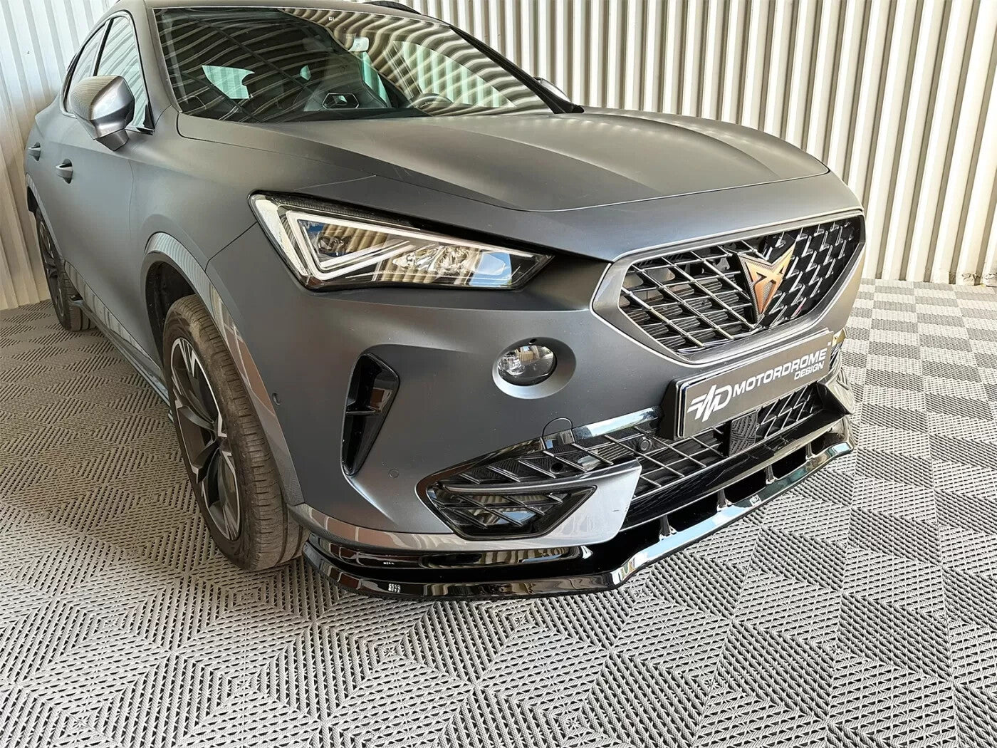 Motordrome Design Front Bumper Splitter Cupra Formentor Mk1 Gloss Black