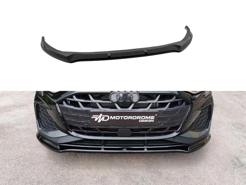 MTD Front Bumper Splitter Audi S3 / A3 S-Line 8Y Facelift Gloss Black ABS
