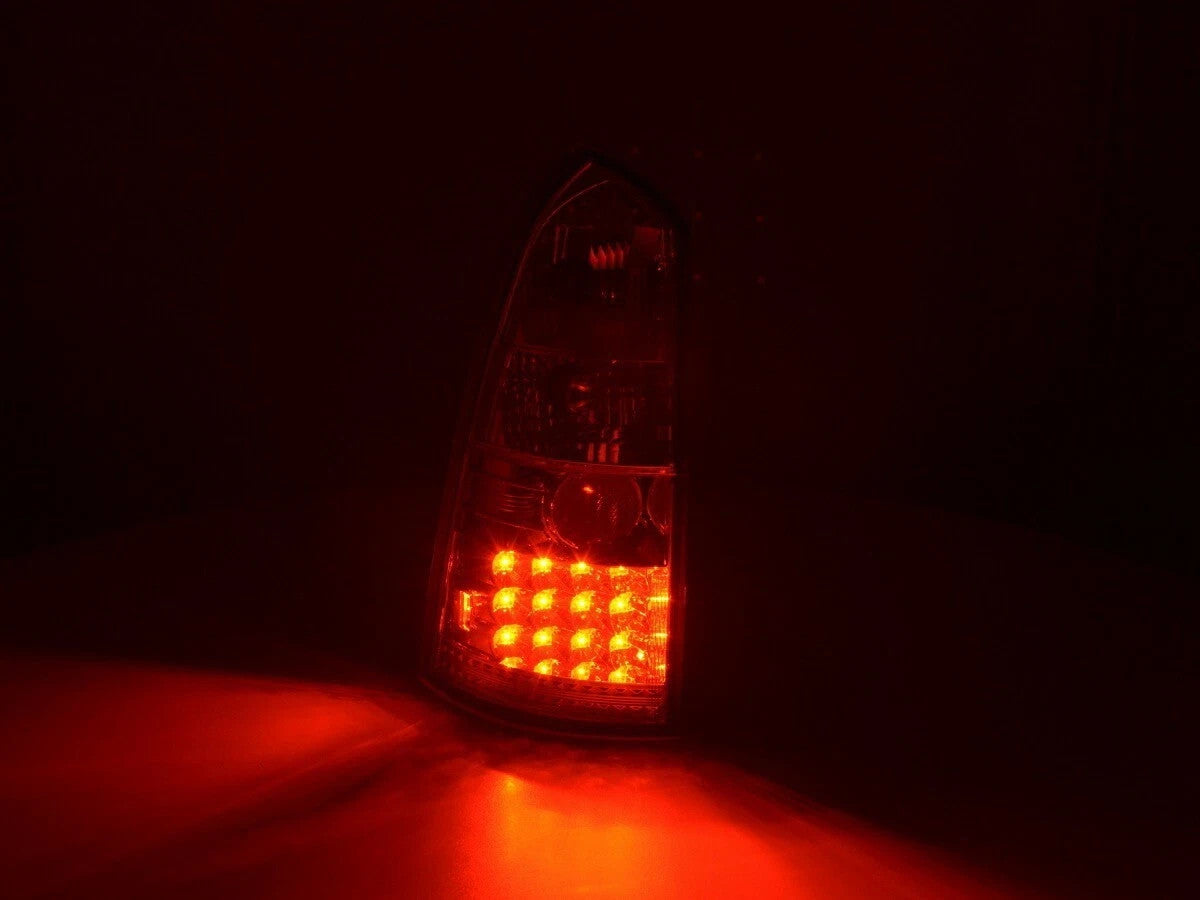 UK LTG Pair LED rear lights Ford Focus tournament 1 C170 DNW 98-04 Chrome RHD