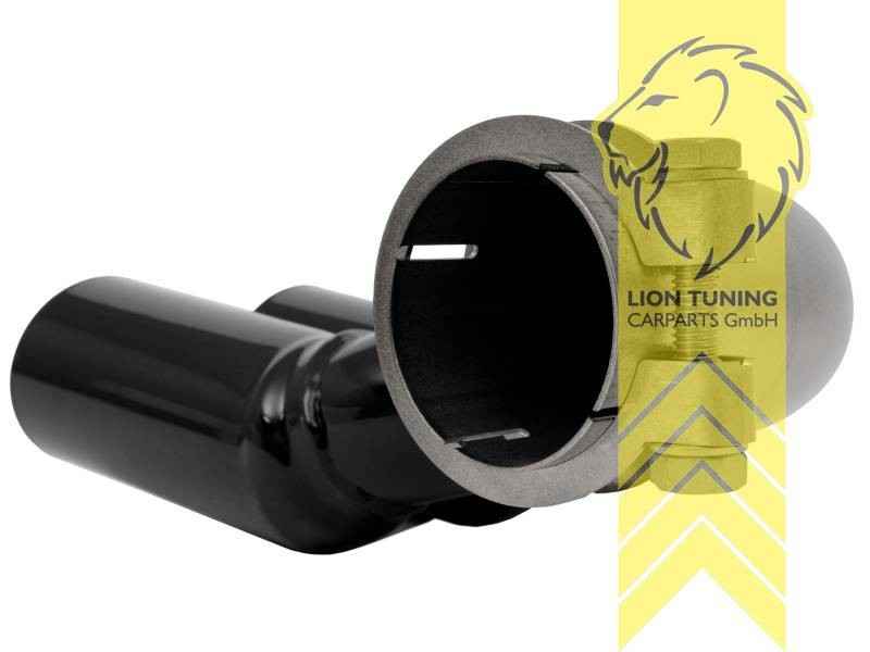 LTG Stainless steel exhaust tailpipe Twin Pipe BMW F30 F31 F32 F33 F36 11-21