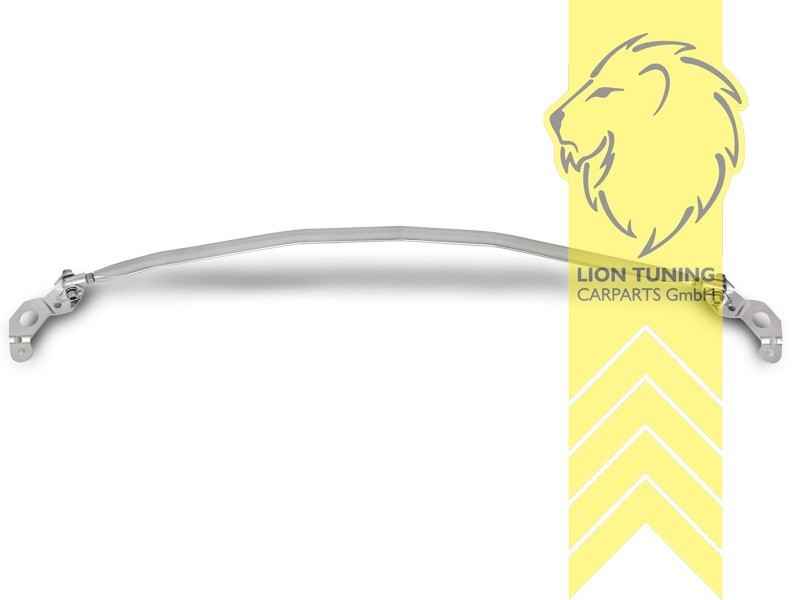 LTG Polished Aluminum Strut Brace BMW E81 E82 E87 03-13 + LCI For Petrol Engines