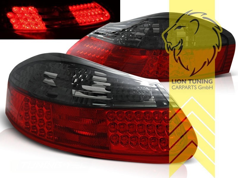 LTG DEPO LED Rear Lights Tail Lamps Porsche Boxster Roadster  986 red black LHD