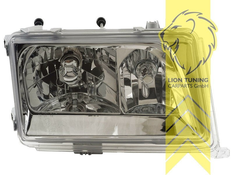 LTG Pair DEPO Halogen Headlights Mercedes W124 S124 C124 A124 E-Class 84-93 LHD