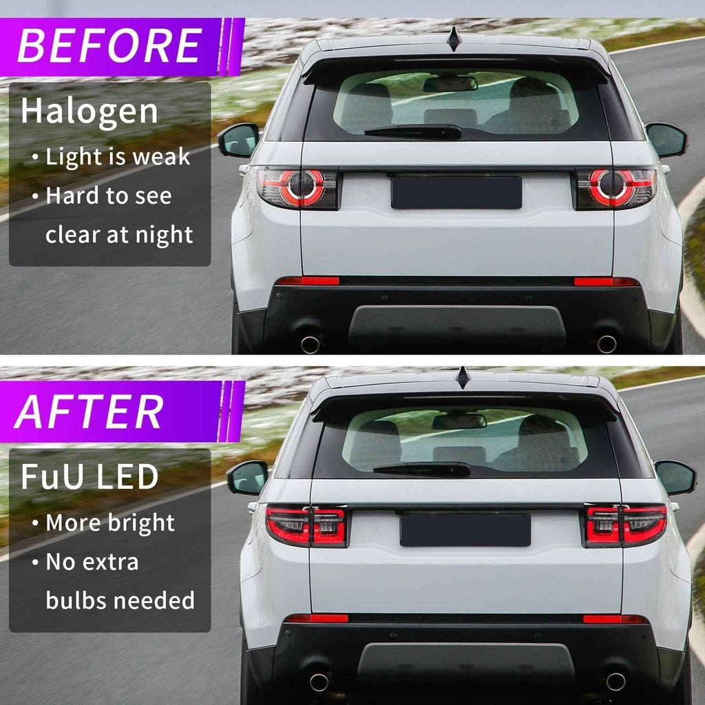 AC Pair Seq Anim LED DRL Rear lights LAND ROVER DISCOVERY SPORT L550 19-22