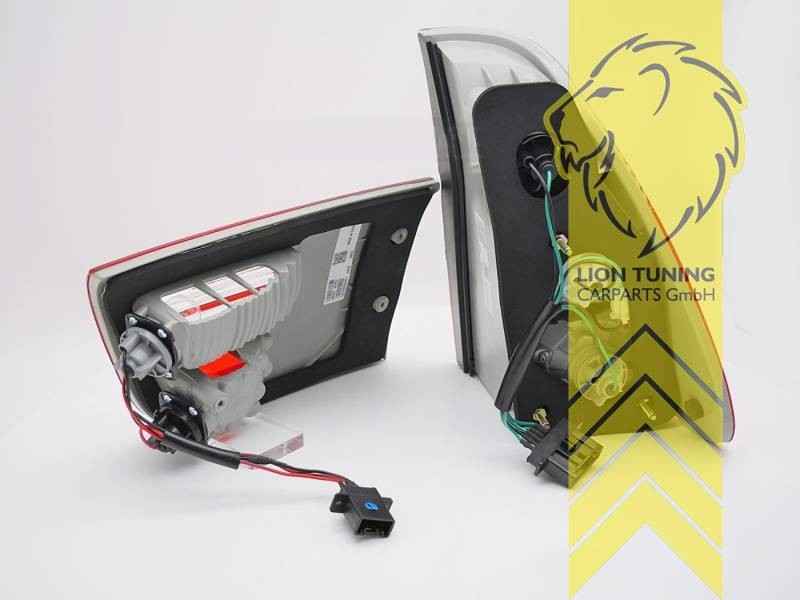 LTG Pair LED Rear Lights Tail Lamps BMW E53 X5 red black 00-03 LHD