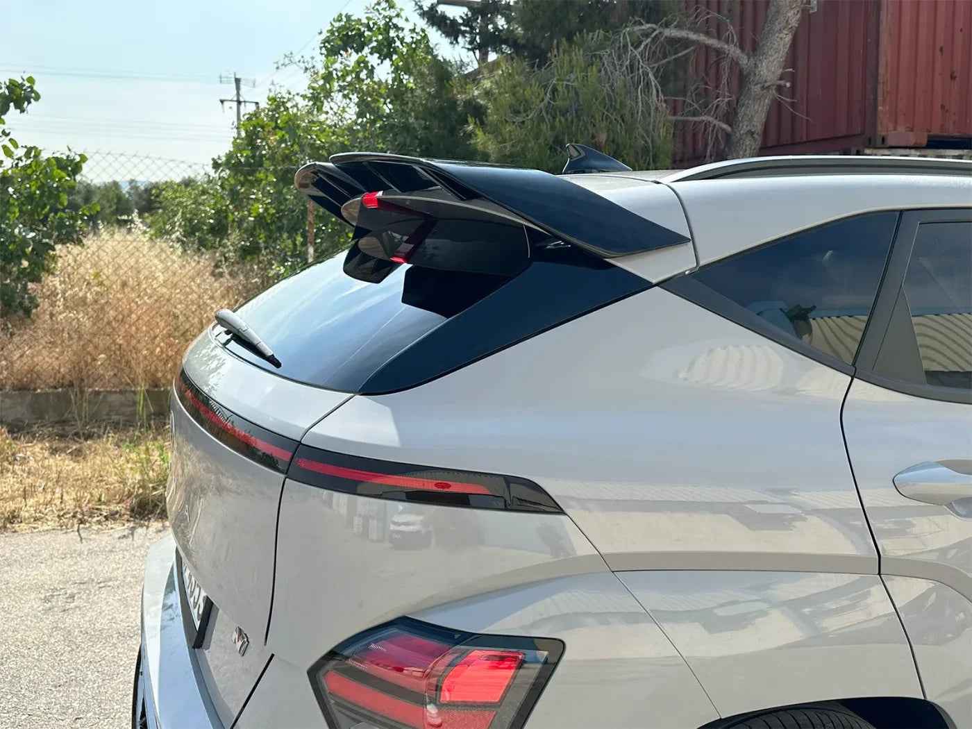 MTD Rear Wing Boot Roof Spoiler Hyundai Kona N-Line Mk2 Mk1 12-23 UNPAINTED