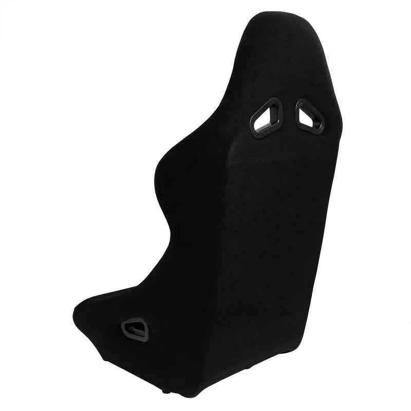 ATST x1 Universal Budget Fixed Back Bucket Seat Black Fabric Drift Track Rally