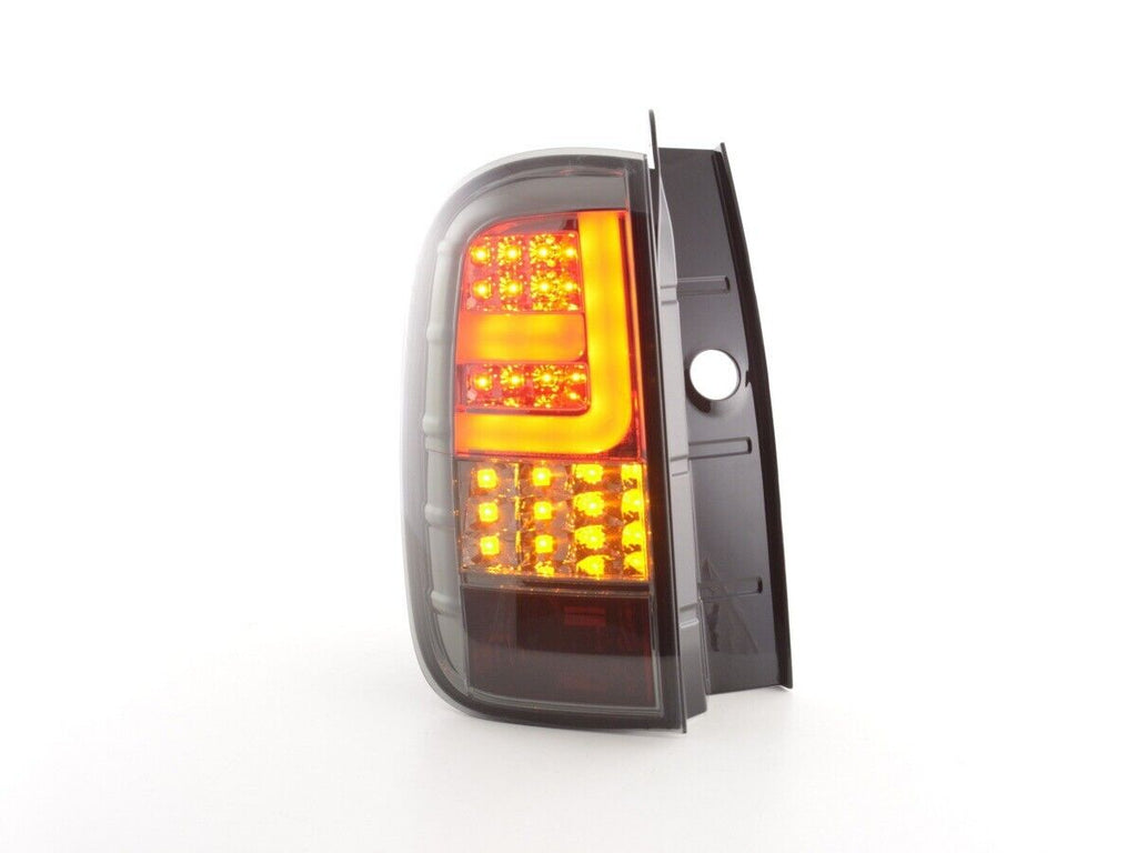 FK Pair  LED DRL Lightbar Rear Lights Tail Lamps Dacia Duster 2010+ Black LHD