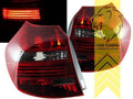 LT Pair LED REAR LIGHTS Tail Lamps Lightbar BMW 1 Series E81 E87 red black LHD