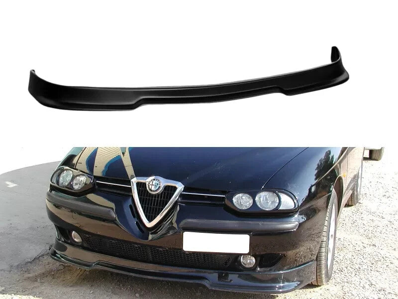 Motordrome Design Front Bumper Lower Splitter Alfa Romeo 156 Black