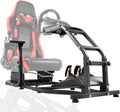 Dardoo Racing Simulator Cockpit Adjustable Fits for Logitech G27 G29 G920 G923, Thrustmaster T300, Fanatec Driving Steering Wheel Stand Gaming Frame, Not Included Wheel, Pedal and Seat