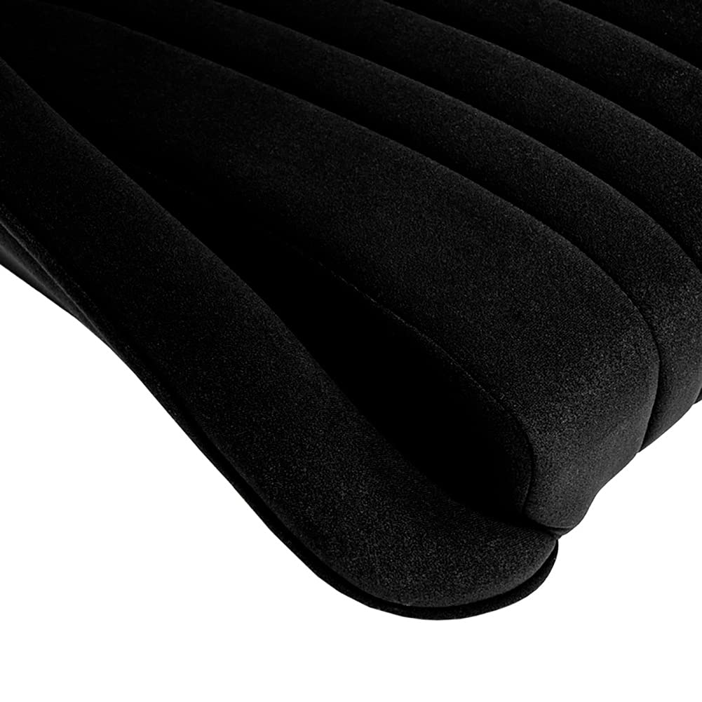 AutoStyle Sport seat 'Classic' - Black Synthetic leather - Non-reclinable back-rest - incl. slides