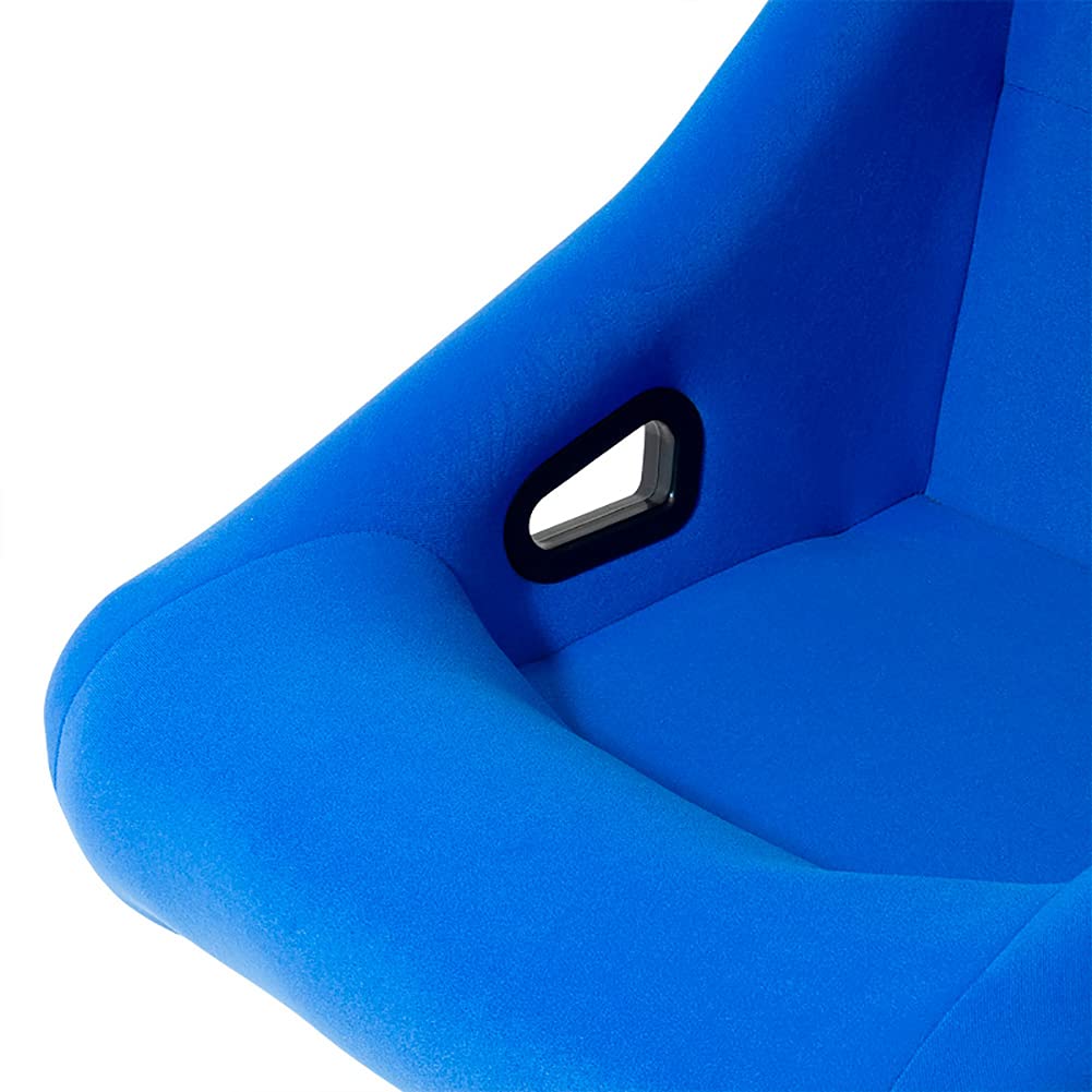 AutoStyle Sport seat 'Classic' - Black Synthetic leather - Non-reclinable back-rest - incl. slides