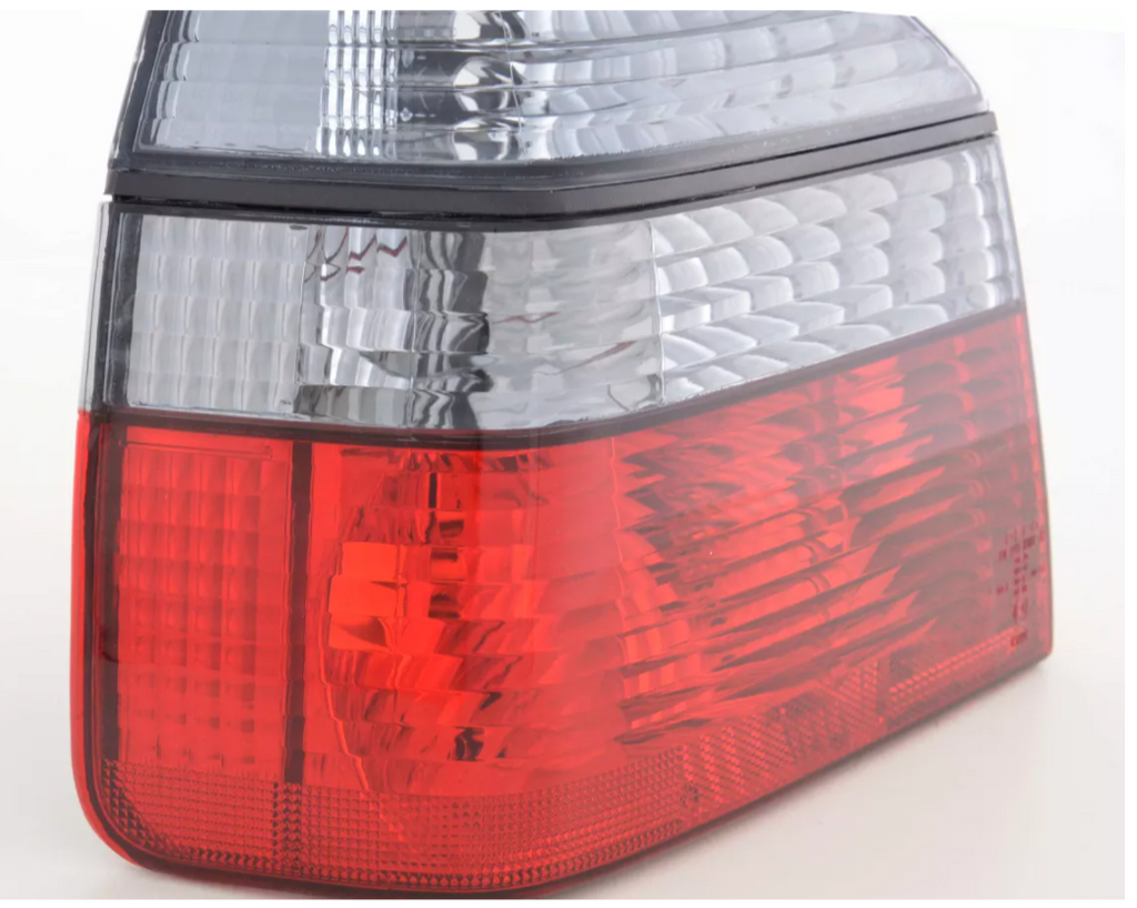 FK Pair VW GOLF MK 3 MK3 3 CLEAR REAR LIGHTS TAIL LAMPS GTi 1HXO 92-97