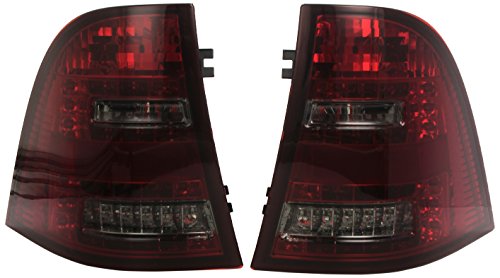 FK Automotive LED Taillights, Red/Black