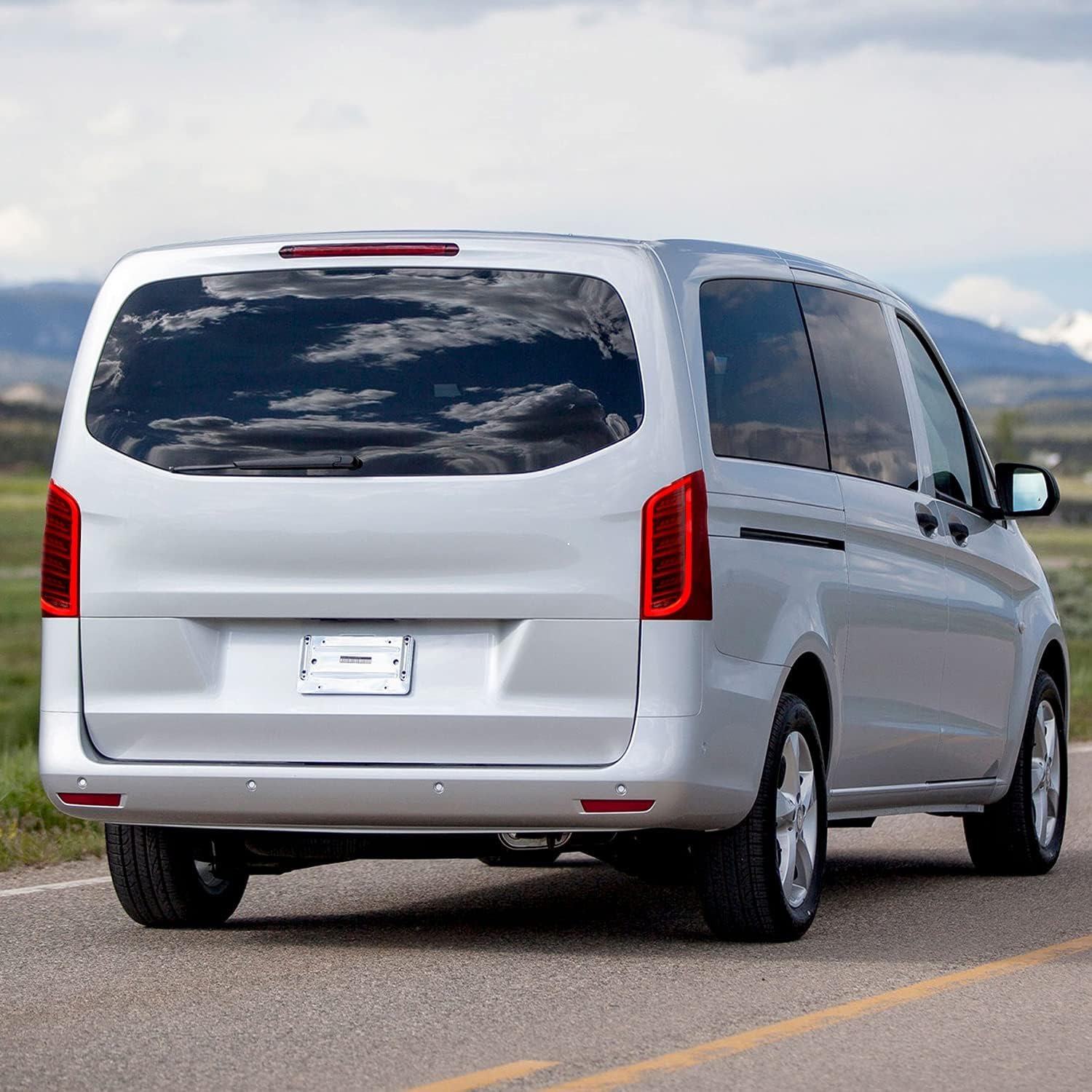 Archaic LED Rear Lights Compatible with V-Class Vito W447 V250 3rd Gen EQV 2016-2023, with Sequential Turn Signal,Animation DRL,For LED Version