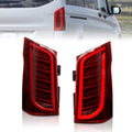 Archaic LED Rear Lights Compatible with V-Class Vito W447 V250 3rd Gen EQV 2016-2023, with Sequential Turn Signal,Animation DRL,For LED Version