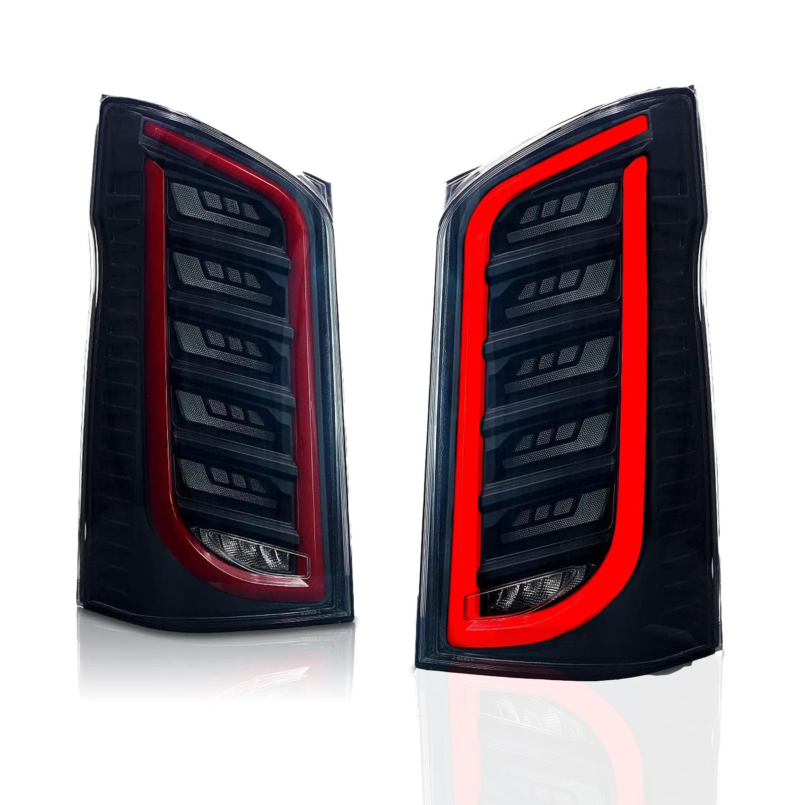 Archaic LED Rear Lights Compatible with V-Class Vito W447 V250 3rd Gen EQV 2016-2023, with Sequential Turn Signal,Animation DRL,For LED Version