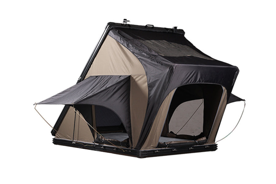 WEIER Vehicle Mounted Tent - For Car / RV / Pickup / Van / Camper / 4x4 + Ladder + 7cm Mattress + Light + Shoe Bag