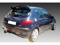Motordrome Design Rear Wing Roof Spoiler Peugeot 206 WRC PU