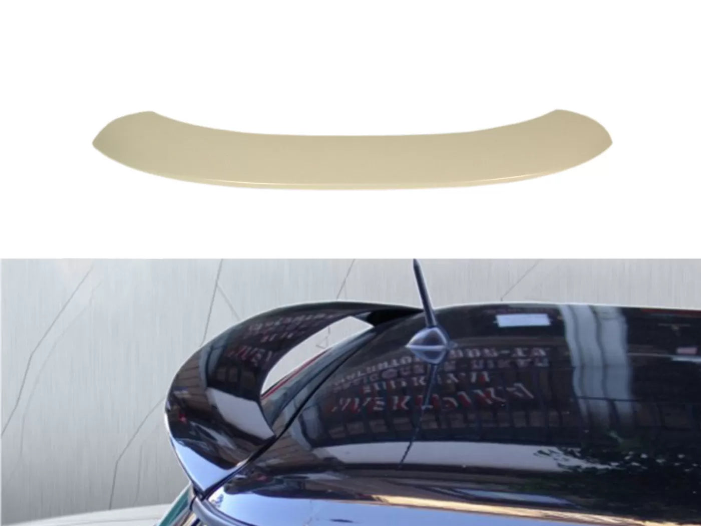 Motordrome Design Rear Wing Roof Spoiler BMW New Mini Cooper R50 R52 R53 2000-2006 PU