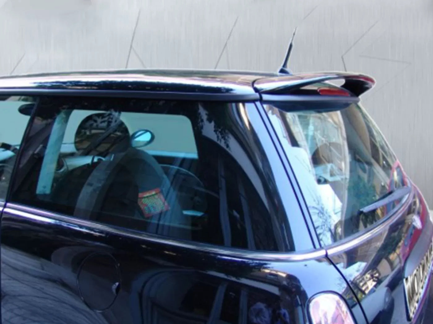 Motordrome Design Rear Wing Roof Spoiler BMW New Mini Cooper R50 R52 R53 2000-2006 PU