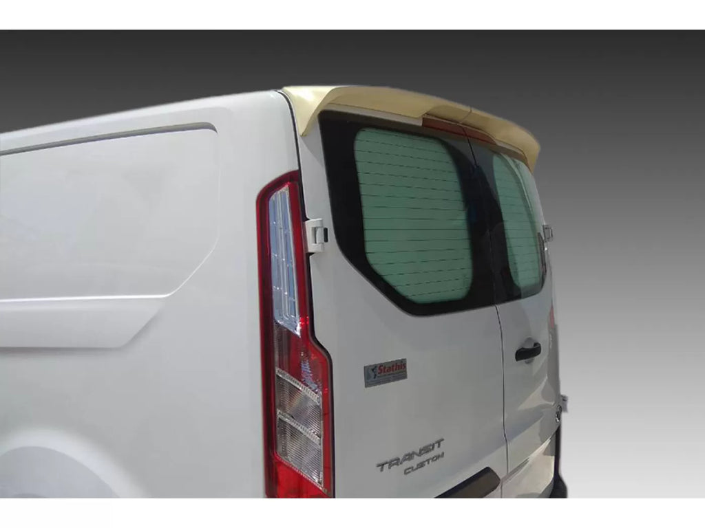 Motordrome Design Rear Wing Roof Spoiler V1 Barn Doors Ford Transit Custom Mk1 2012-2023 PU