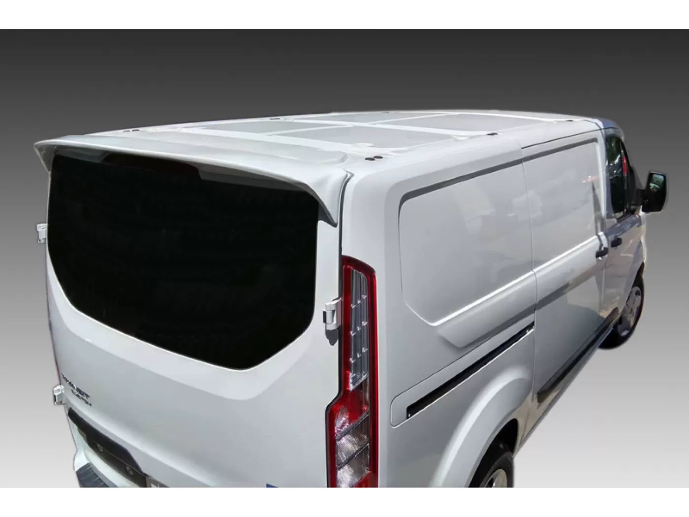 Motordrome Design Rear Wing Roof Spoiler V.1 Tailgate Ford Transit Custom Mk1 2012-2023 PU