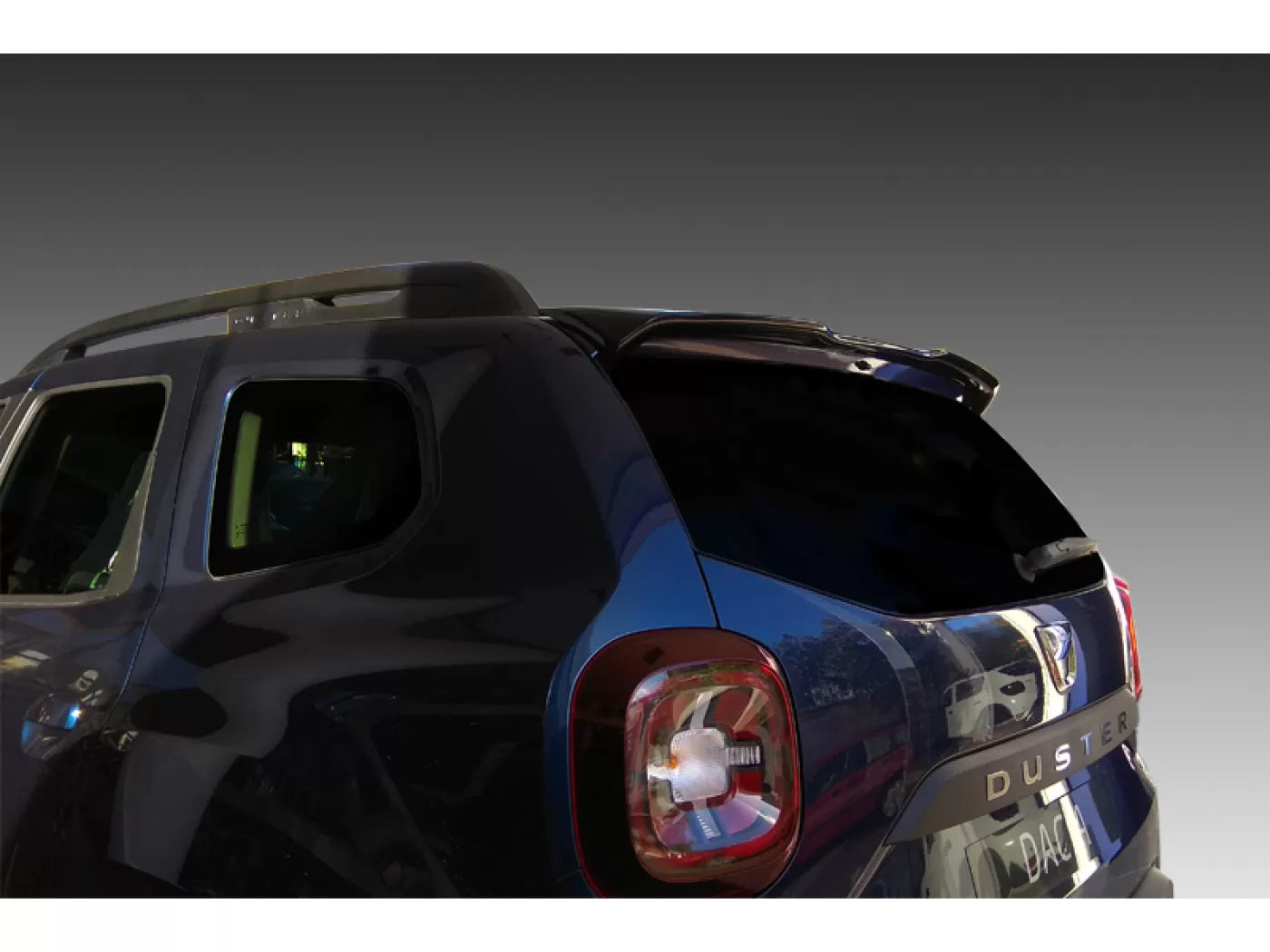Motordrome Design Rear Roof Spoiler Wing Dacia Duster 2 Mk2 2017-2021 PU