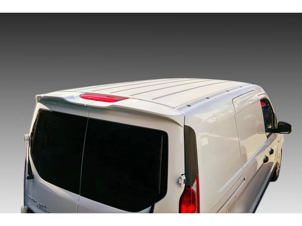 Motordrome Design Rear Wing Roof Spoiler Barn Doors Ford Transit Connect 2014+ PU