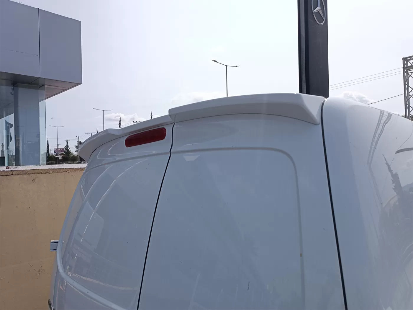 Motordrome Design Rear Roof Spoiler Wing Barn Doors Mercedes Citan Mk2 2021+