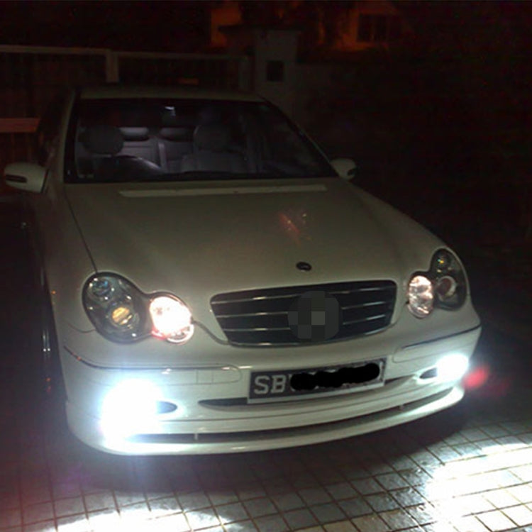 H4 7W 420LM 6000K Car Fog Lights with 42 SMD-3528 LED  Lamps, DC 12V
