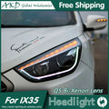 AKD Car Styling Head Lamp for Hyundai IX35 Headlights New Tuscon LED Headlight LED DRL Bi Xenon Lens High Beam Parking Fog Lamp