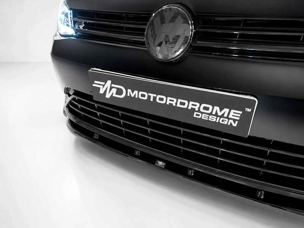 Motordrome Design Front Bumper Splitter V.1 Volkswagen Golf Mk7 Facelift R / R-Line - Gloss Black