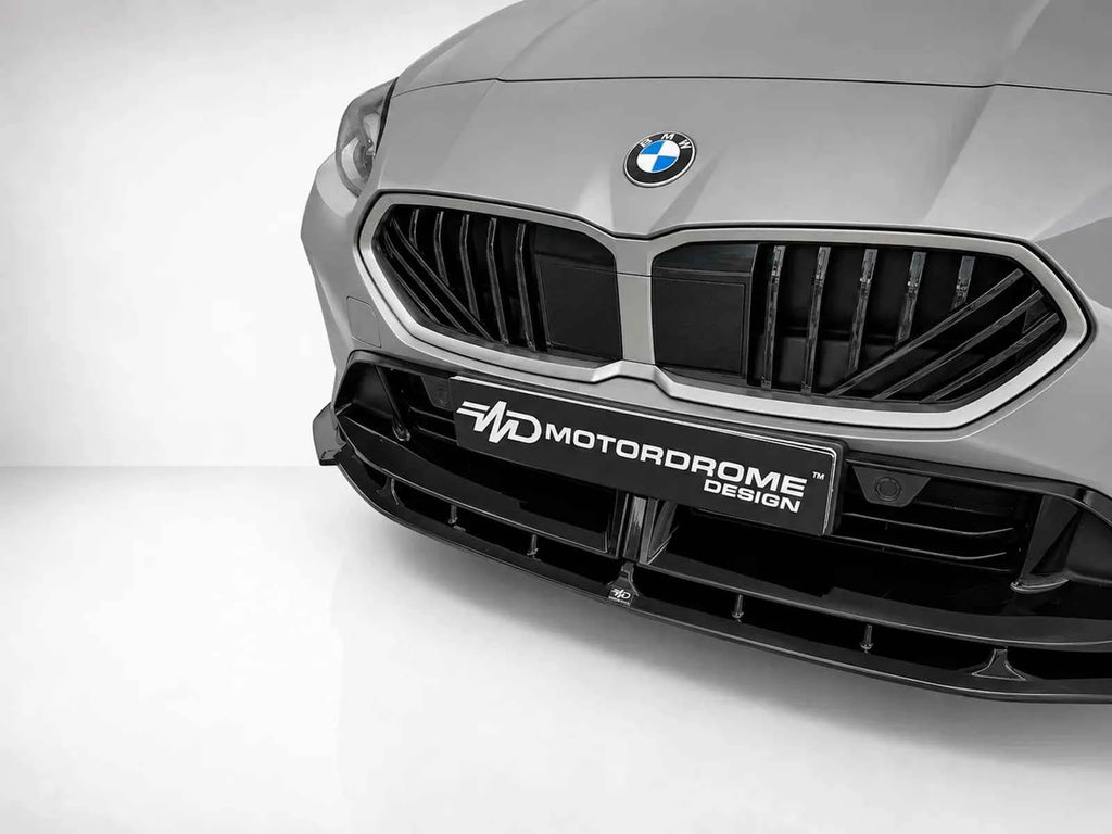 Motordrome Front Splitter V.1 BMW 2 Series Gran Coupe F74 M-Pack / M235i - Gloss Black