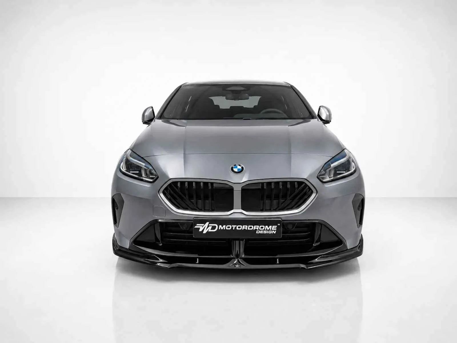 Motordrome Front Splitter V.2 BMW 2 Series Gran Coupe F74 M-Pack / M235i - Gloss Black